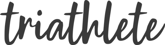 triathlete Script Sticker