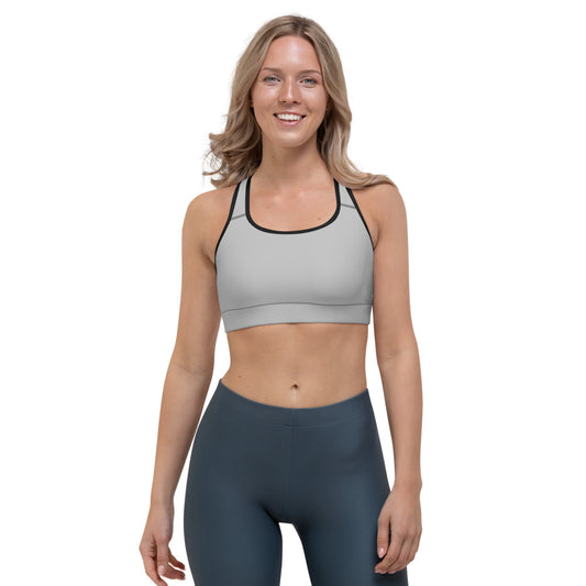 Silver Sports Bra
