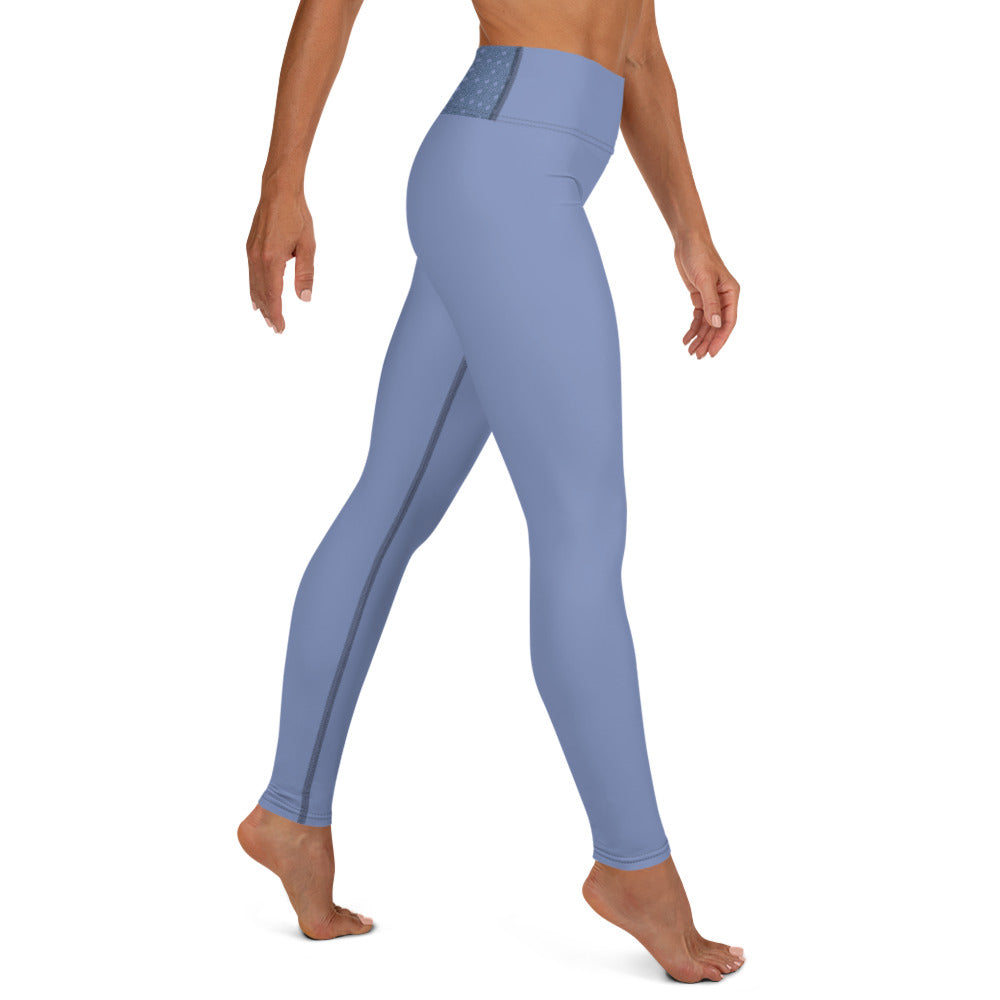 Wild Blue Yonder Yoga Leggings