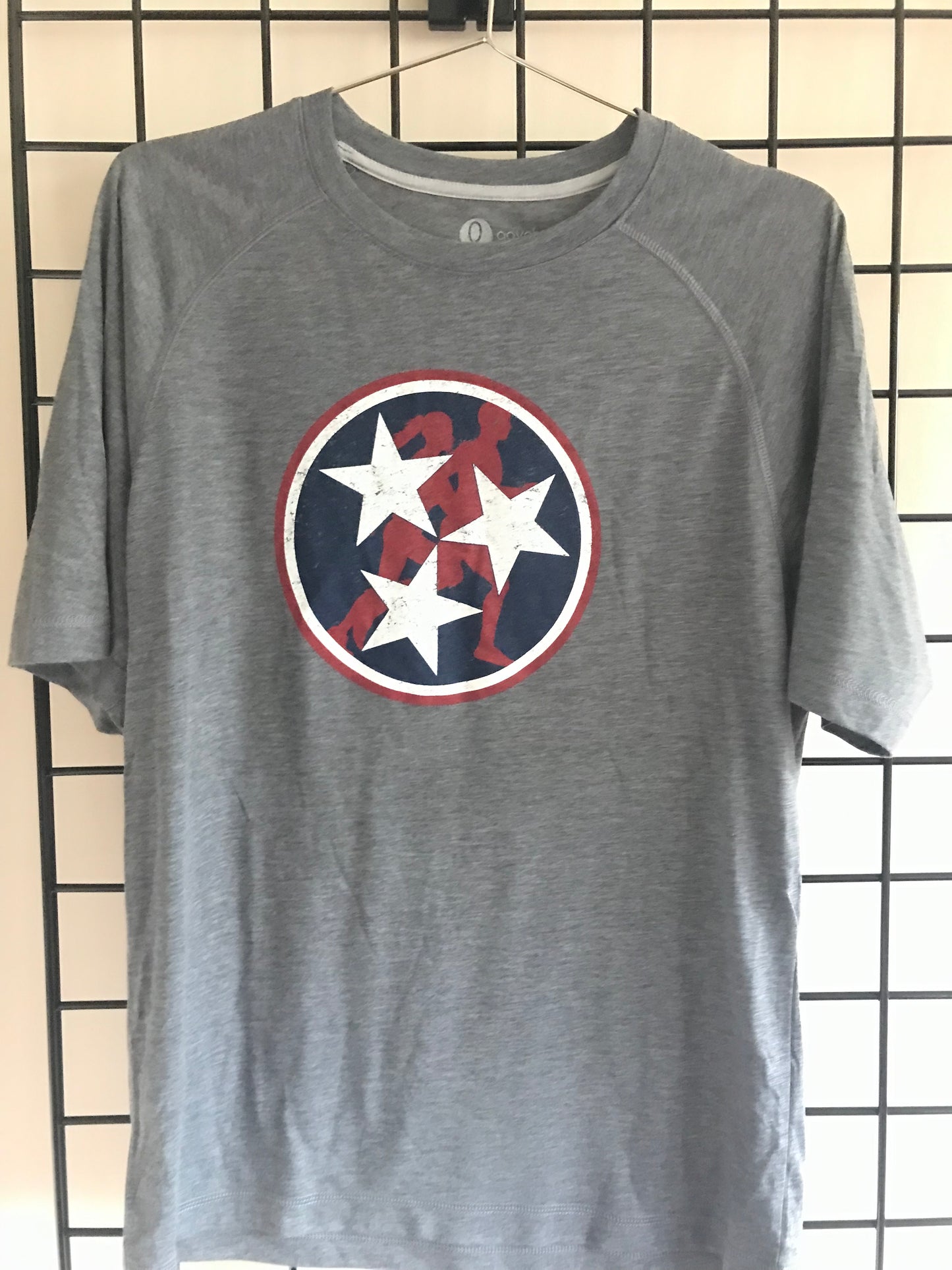 Tennessee Tri-Star Runners Wicking Raglan Short Sleeve Shirt