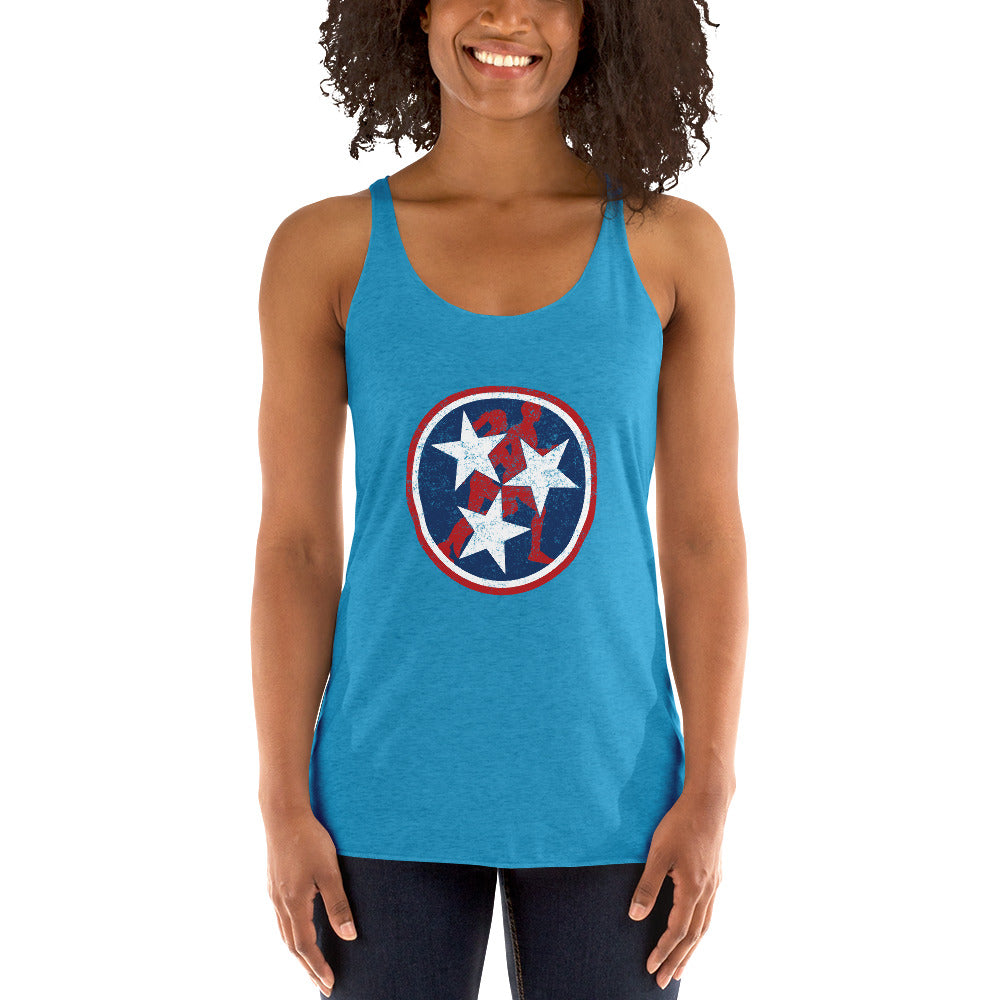 Tennessee Tri-Star Runners Women's Racerback Tank