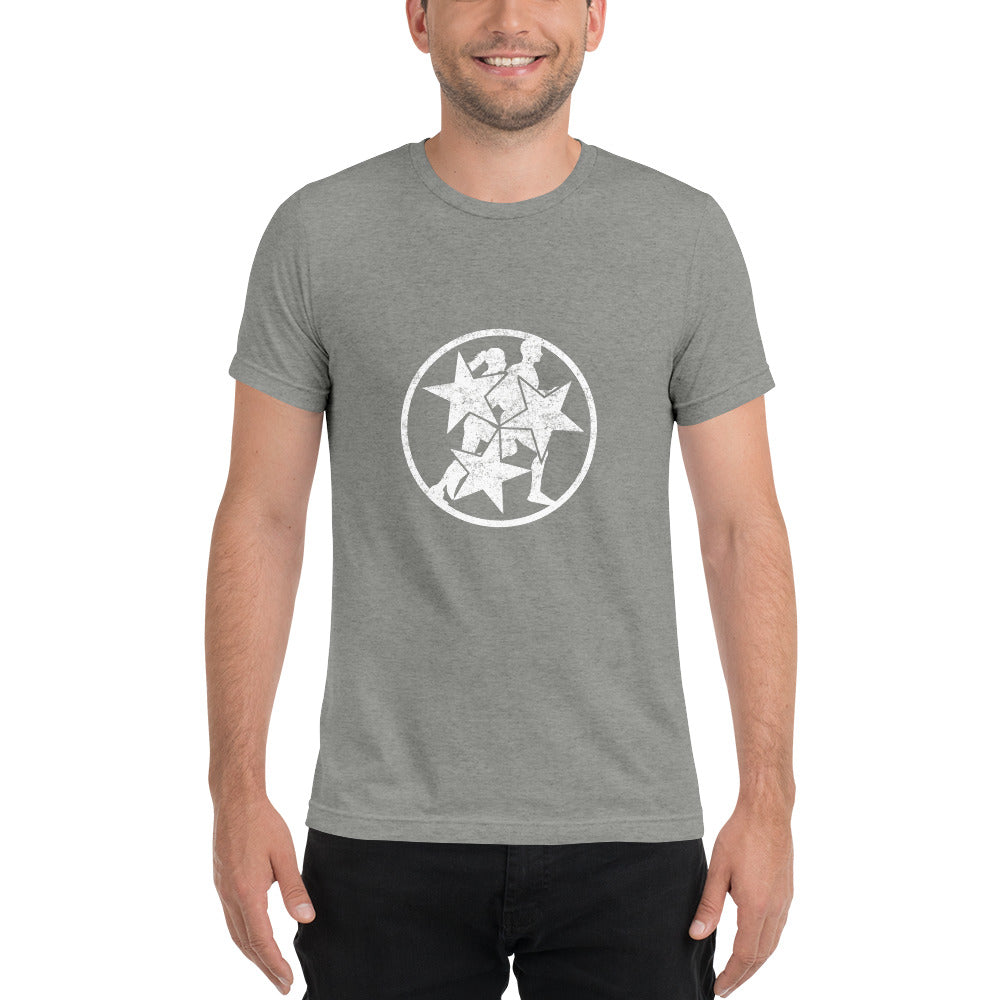 Tennessee Tri-Star Runners White Short Sleeve Shirt