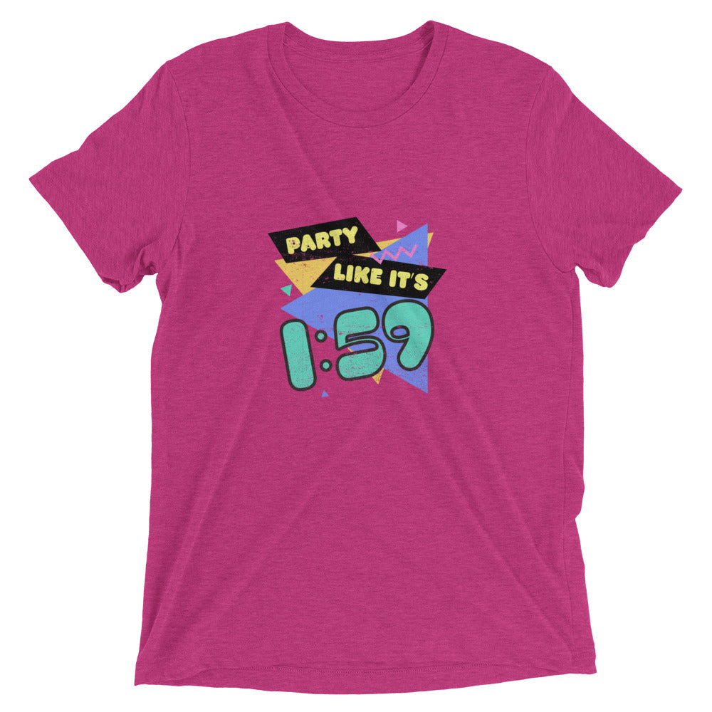 Party Like It's a PR Customizable Short Sleeve Shirt