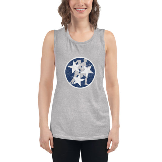Tennessee Tri-Star Runners Women's Muscle Tank
