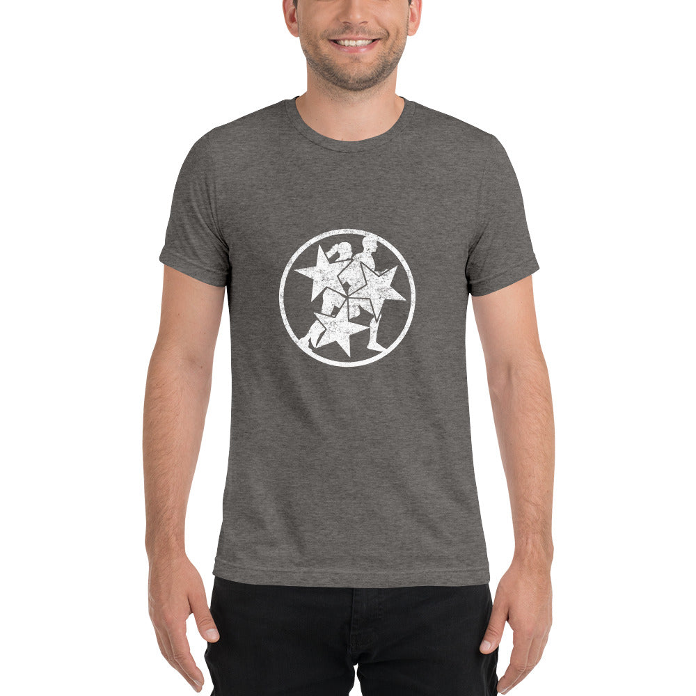 Tennessee Tri-Star Runners White Short Sleeve Shirt
