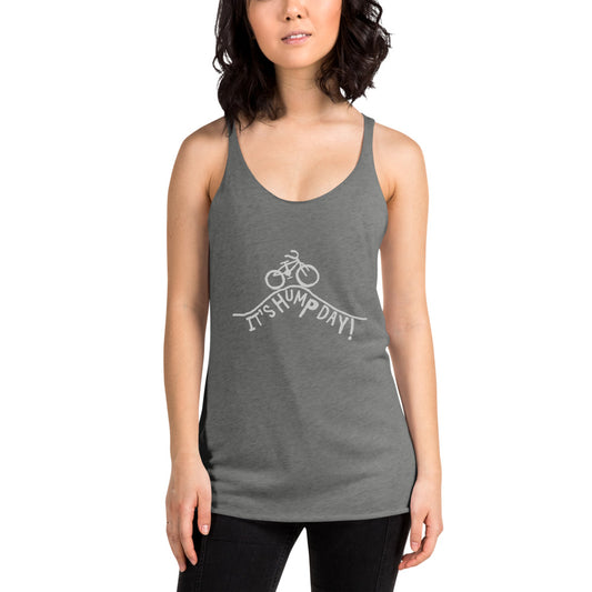 It's HumpDay Lets Bike Women's Racerback Tank