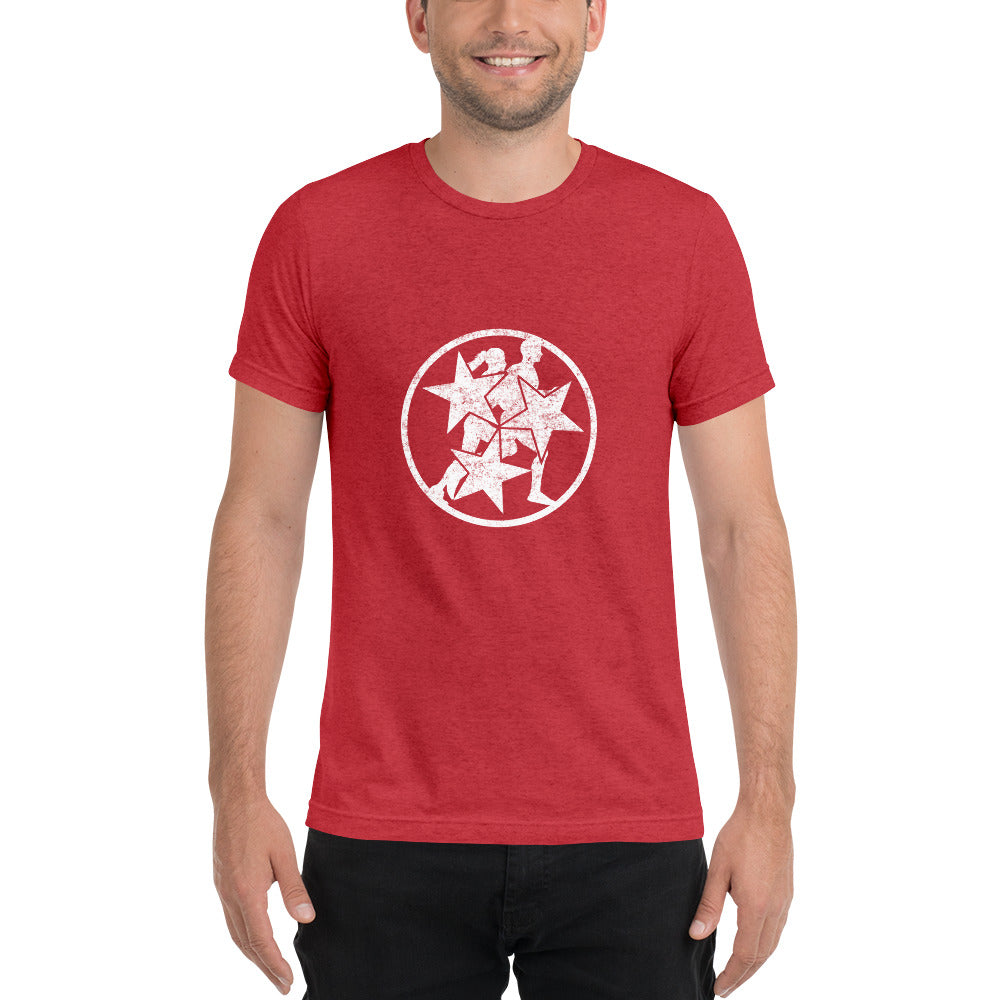 Tennessee Tri-Star Runners White Short Sleeve Shirt