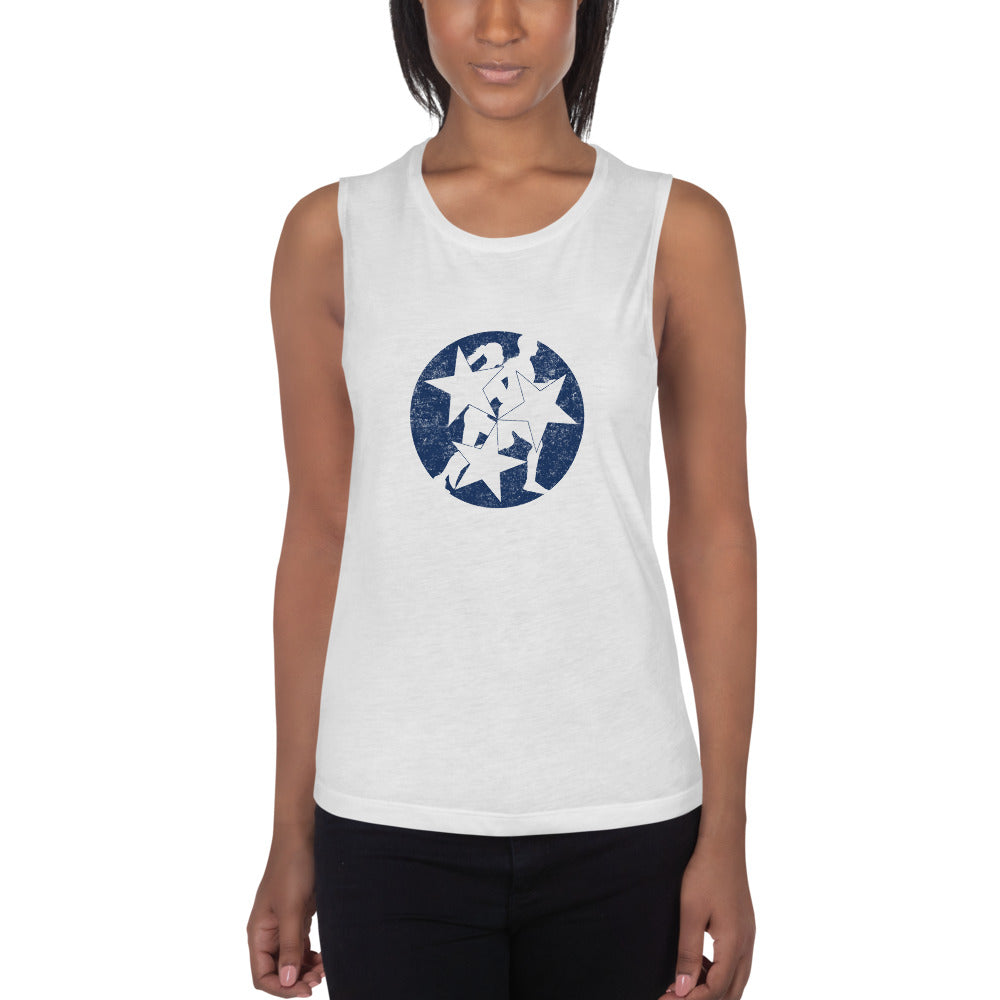 Tennessee Tri-Star Runners Women's Muscle Tank