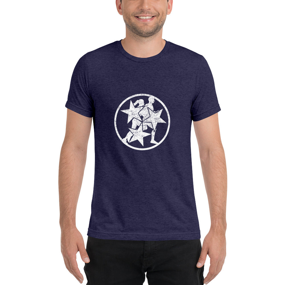 Tennessee Tri-Star Runners White Short Sleeve Shirt