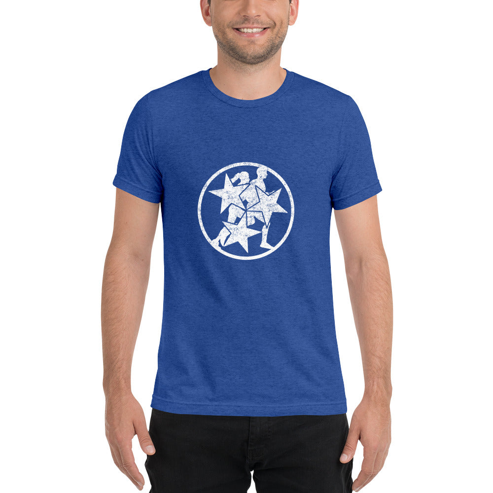 Tennessee Tri-Star Runners White Short Sleeve Shirt