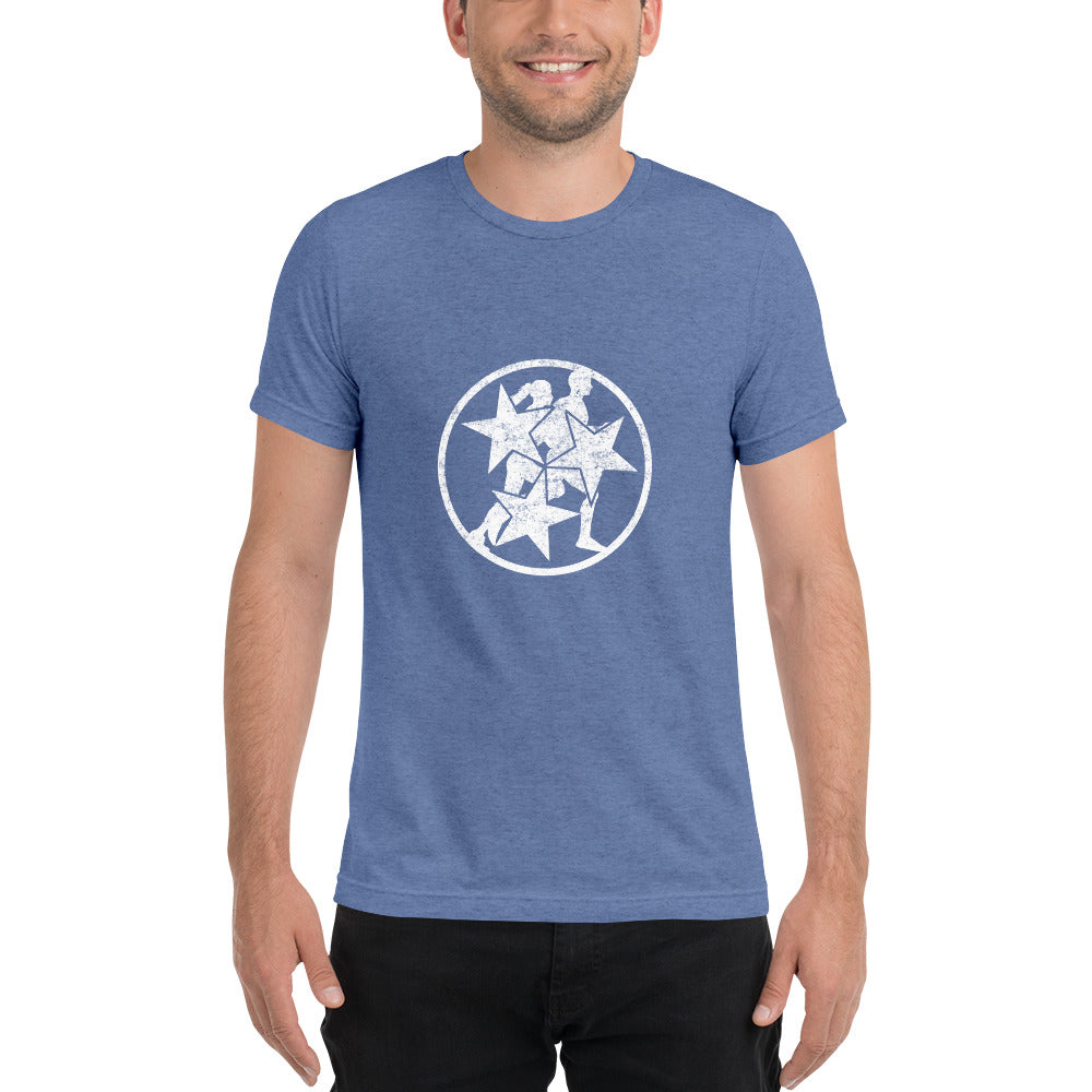 Tennessee Tri-Star Runners White Short Sleeve Shirt