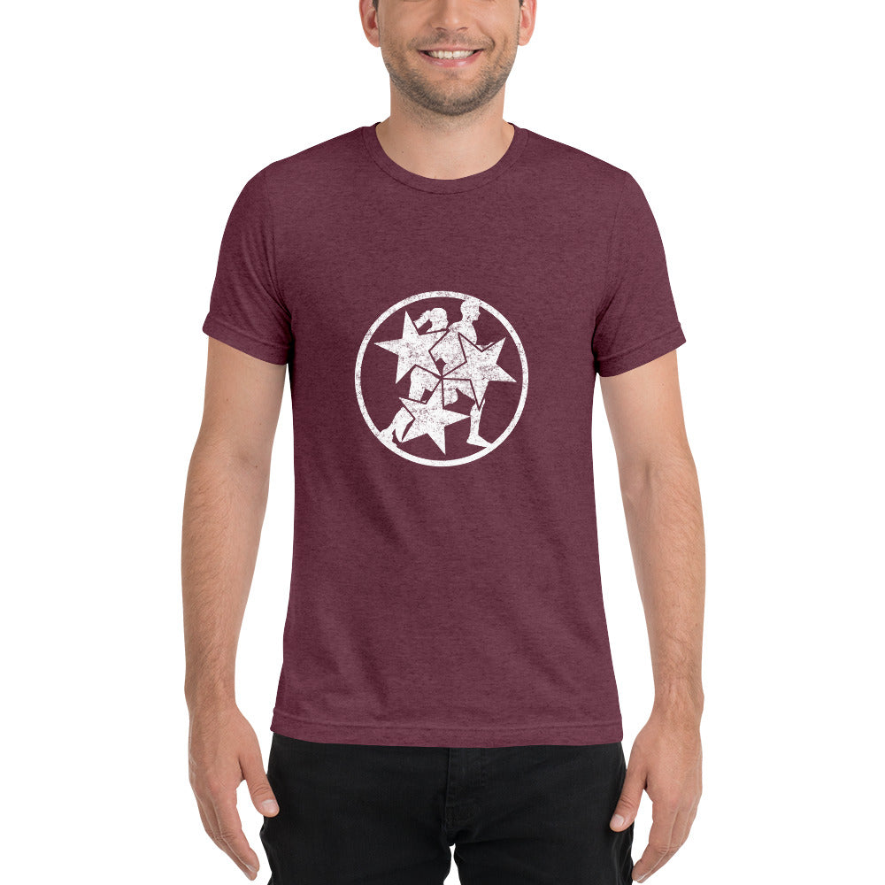 Tennessee Tri-Star Runners White Short Sleeve Shirt