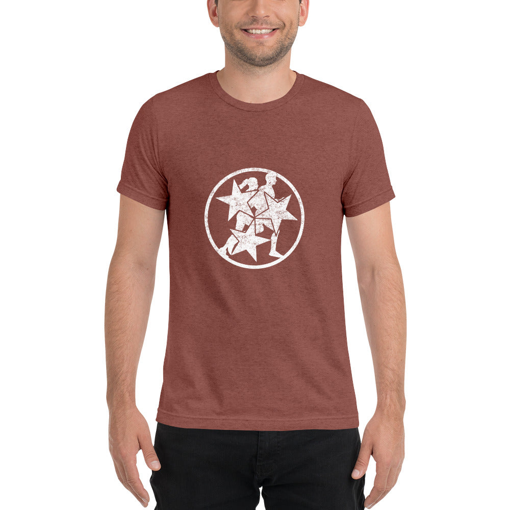 Tennessee Tri-Star Runners White Short Sleeve Shirt
