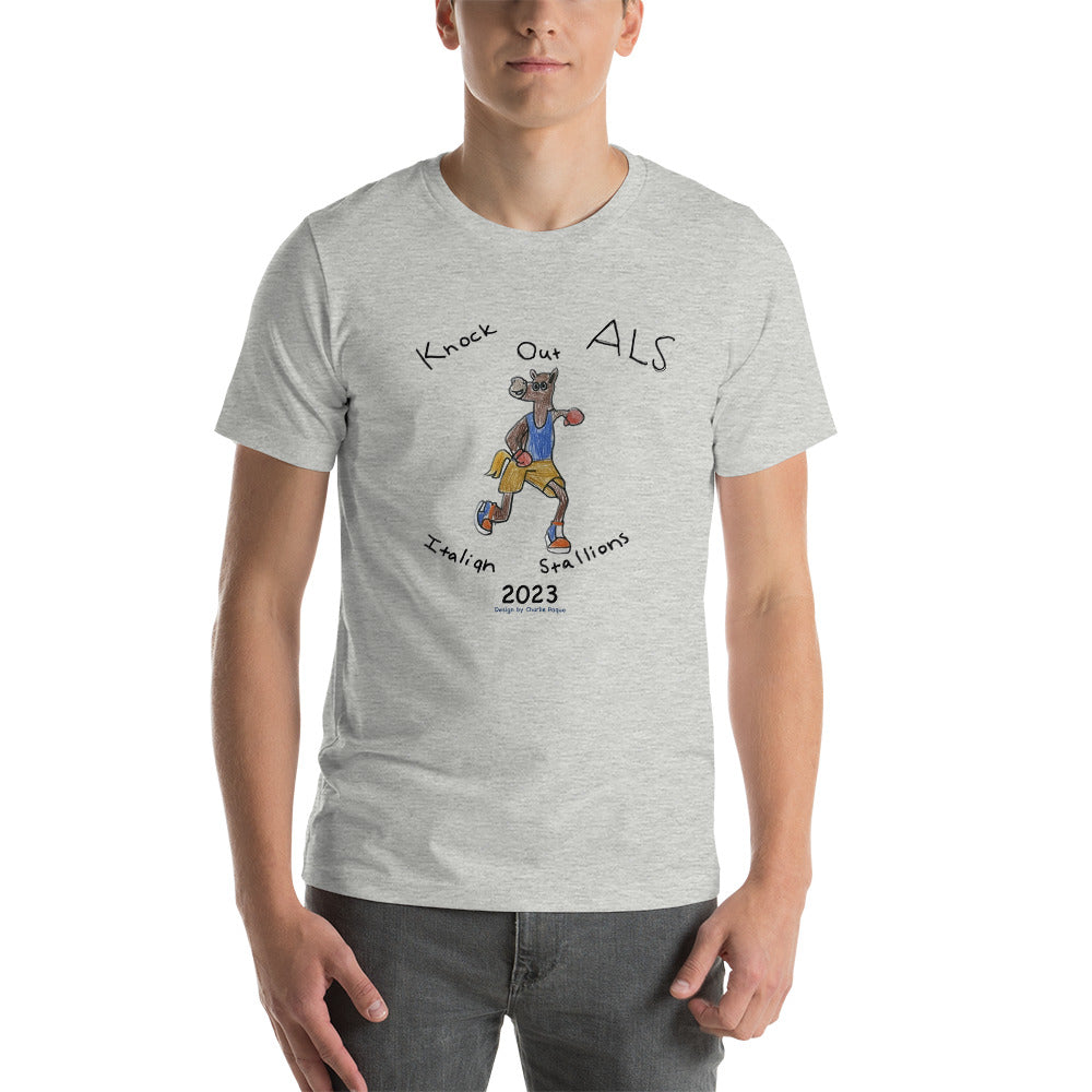 Codispoti Charlie ALS Walk Unisex Short Sleeve Shirt