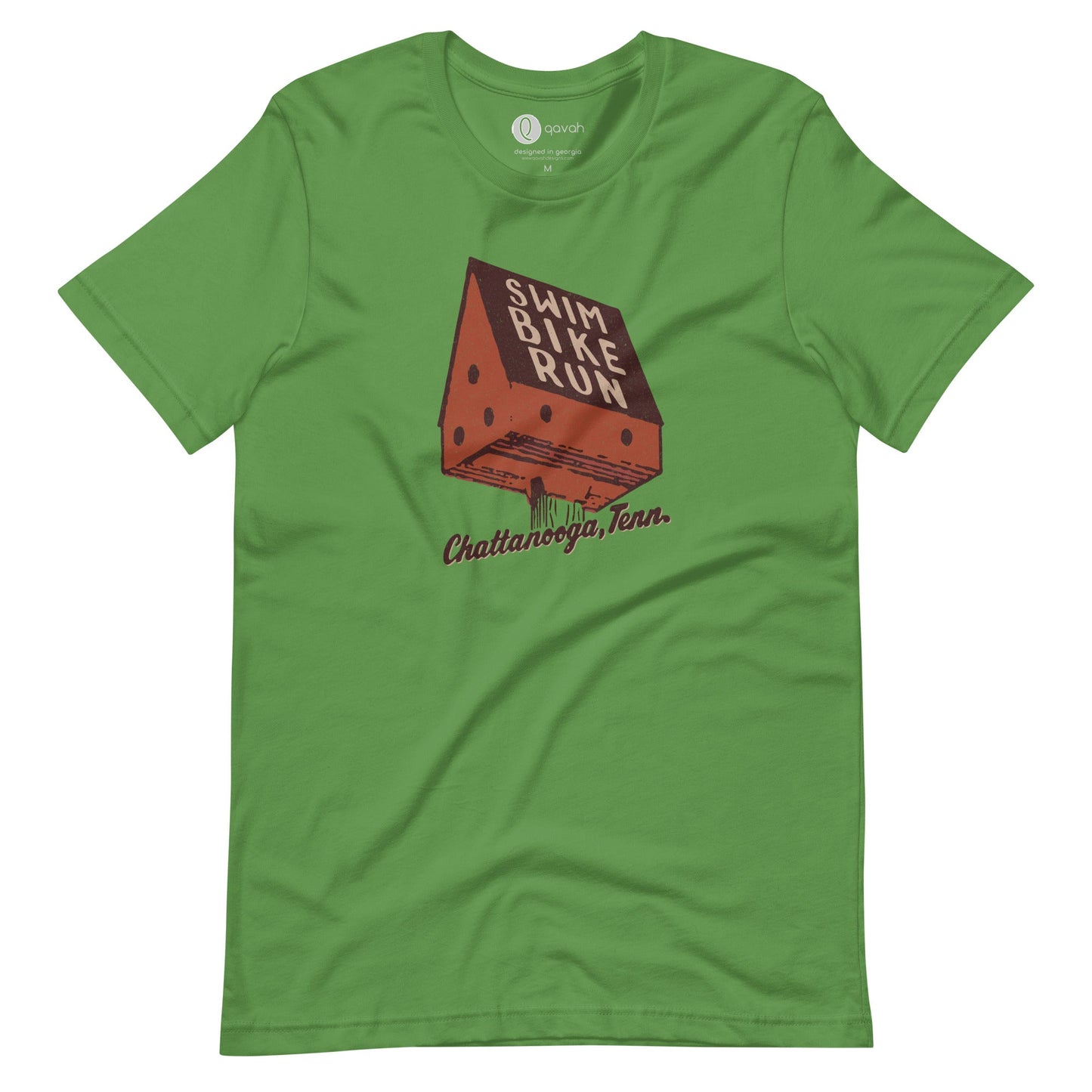Vintage Chattanooga Swim Bike Run Triblend Shirt