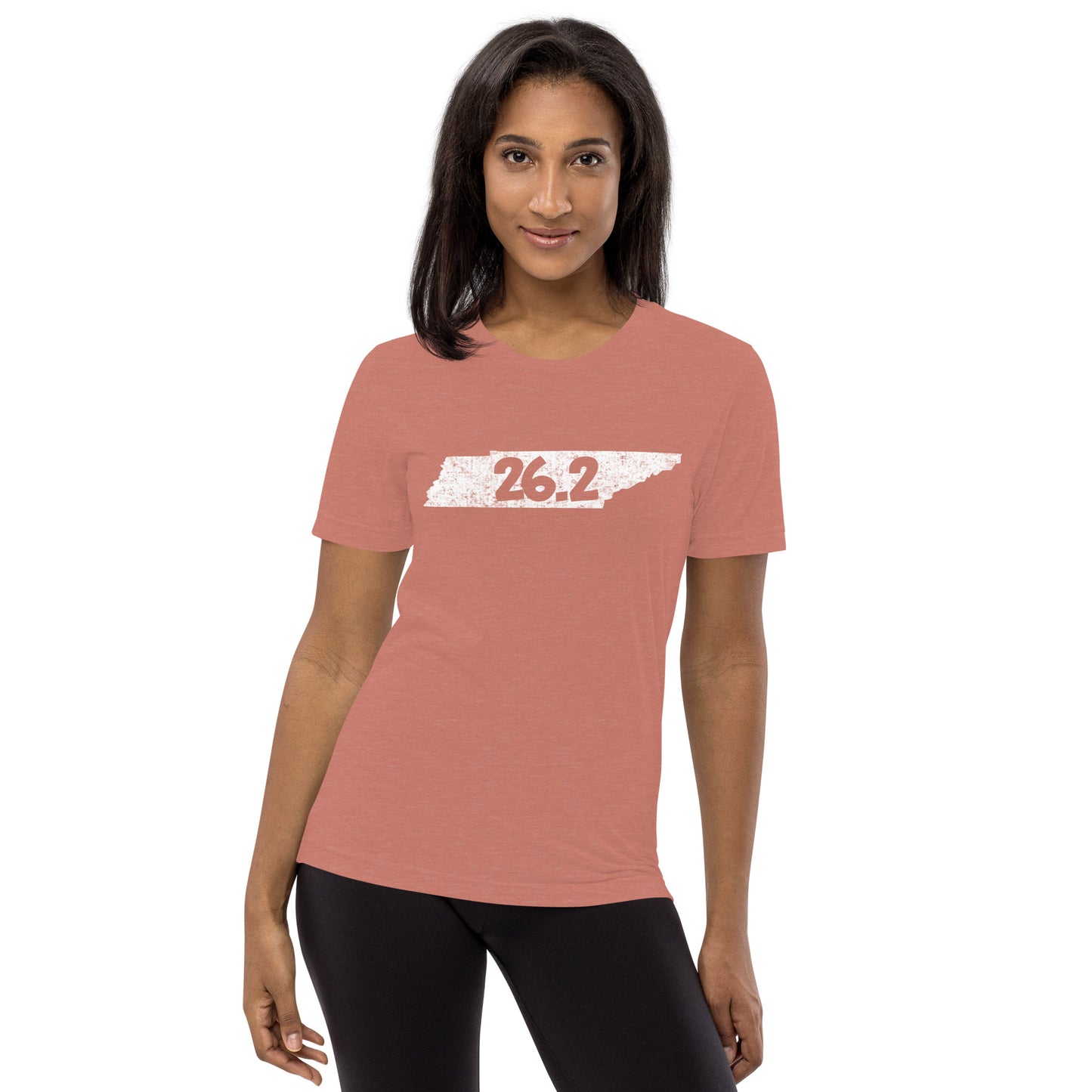 Tennessee Marathon 26.2 Distressed Print Shirt
