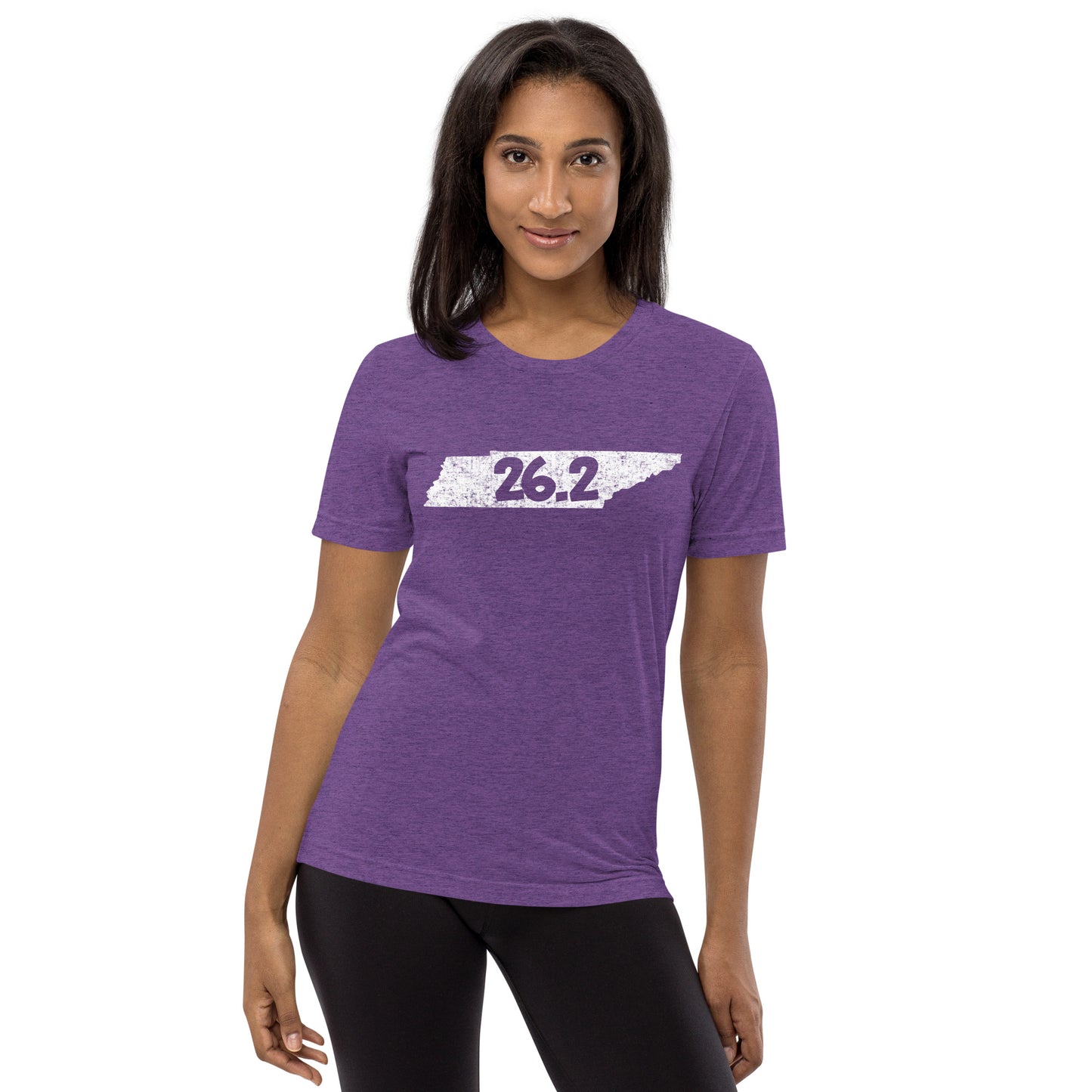 Tennessee Marathon 26.2 Distressed Print Shirt