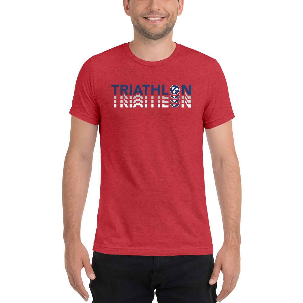 Tennessee Tri-Star Repeating Triathlon Short Sleeve Shirt