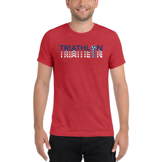 Tennessee Tri-Star Repeating Triathlon Short Sleeve Shirt