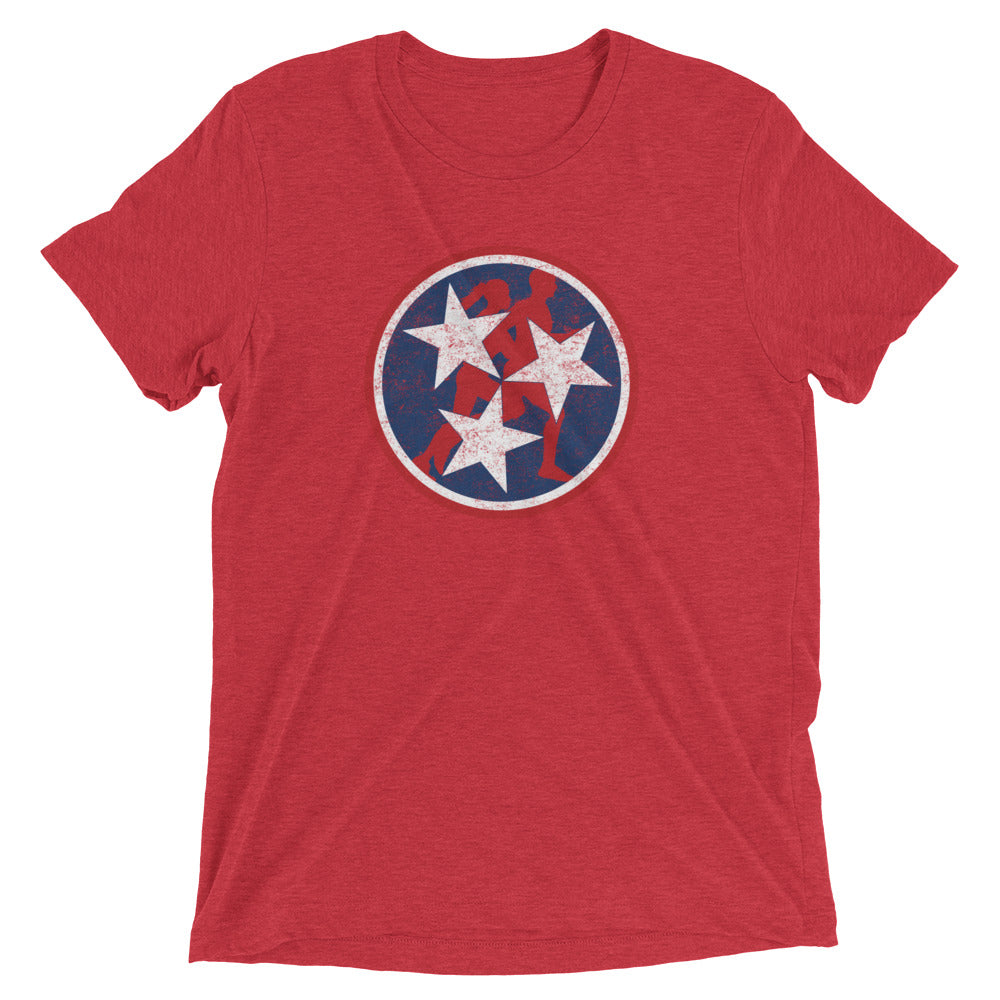Tennessee Tri-Star Full Color Short Sleeve Shirt