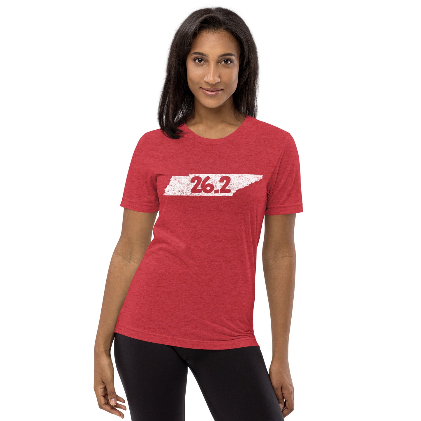 Tennessee Marathon 26.2 Distressed Print Shirt