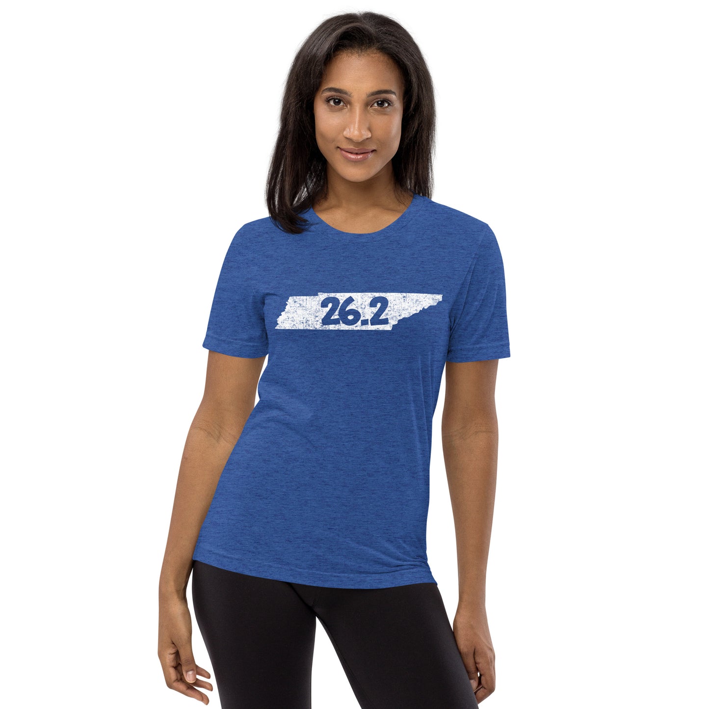 Tennessee Marathon 26.2 Distressed Print Shirt
