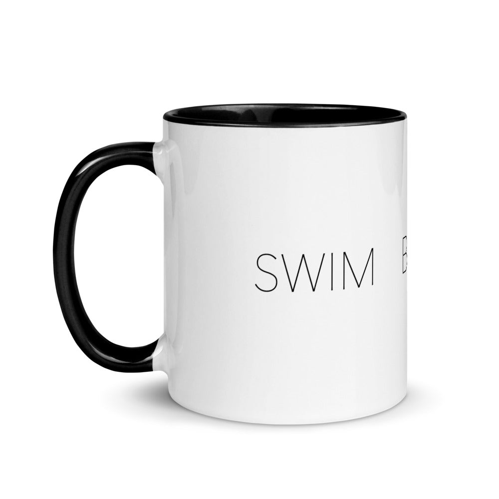Swim Bike Run Minimalist Mug
