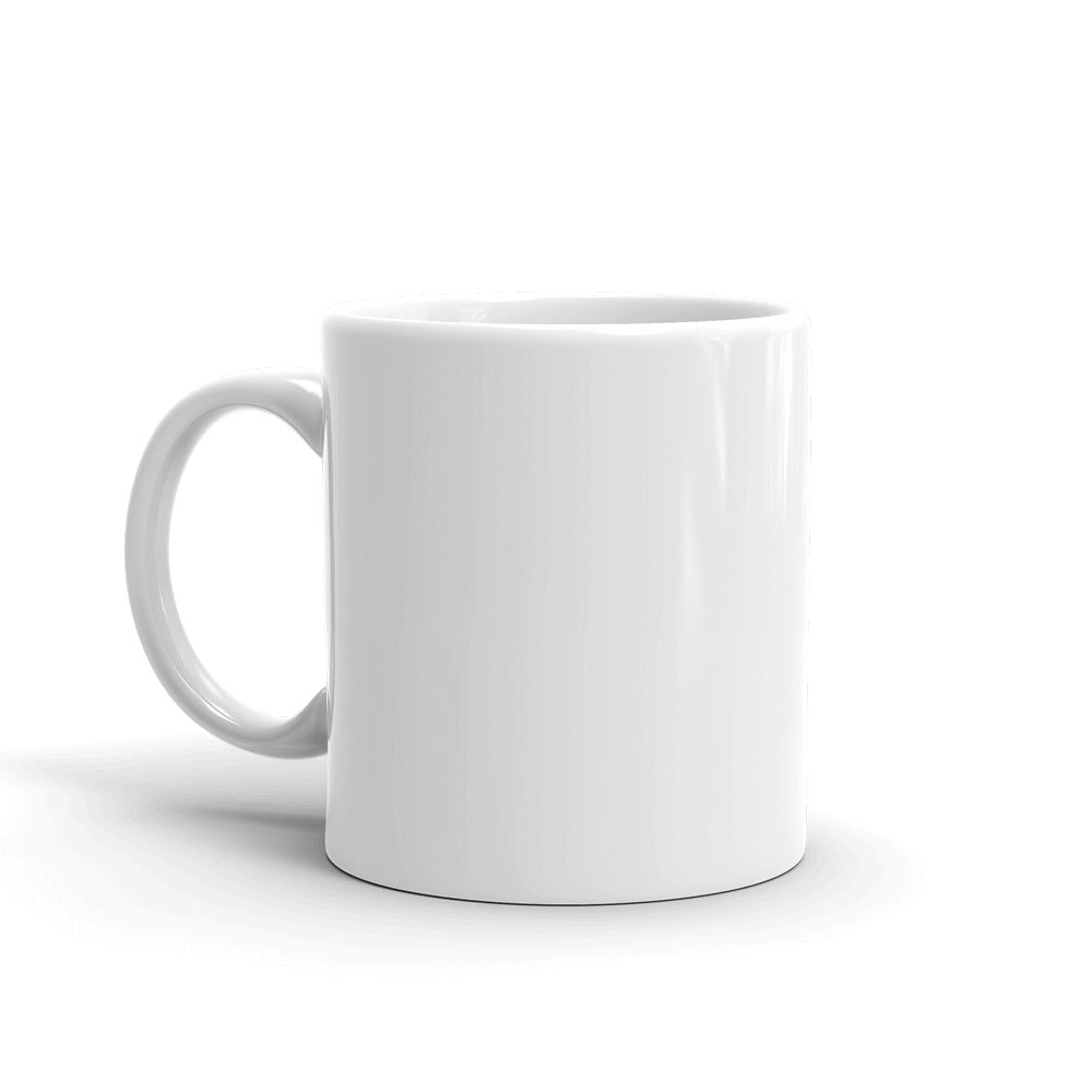 Run the Mile You Are In White Glossy Coffee Mug