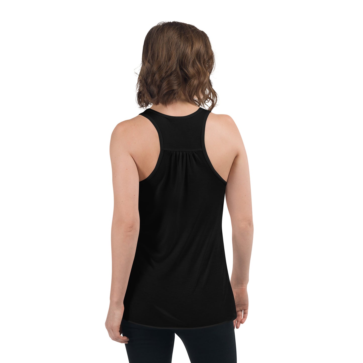 Tri Knox Big Orange Women's Flowy Racerback Tank