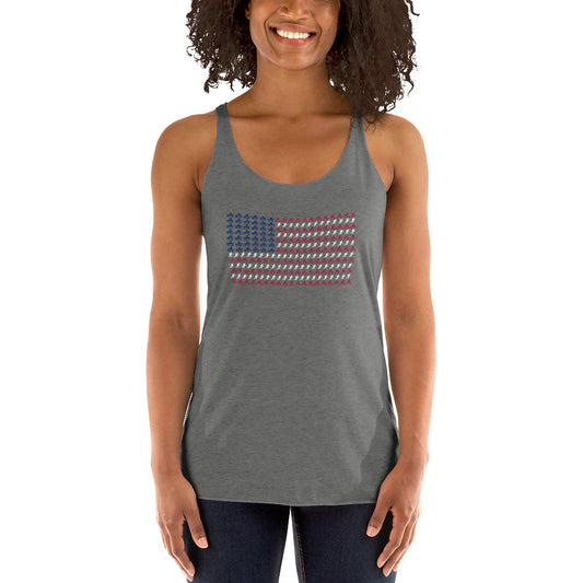 Triathlete Patriot Women's Racerback Tank