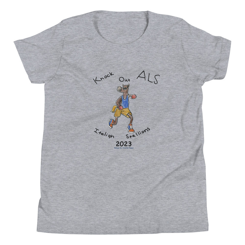Codispoti Charlie ALS Walk Youth Short Sleeve Shirt