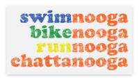 TriNooga Chattanooga Sticker