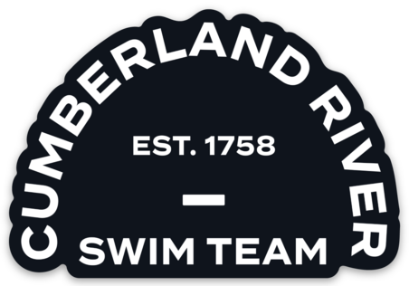 Cumberland River Swim Team Sticker