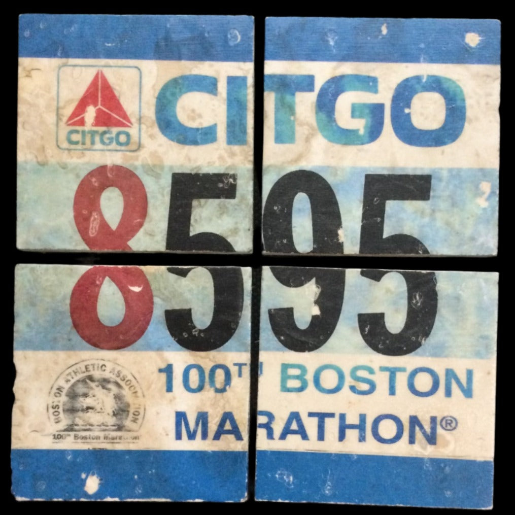 Custom Race Bib Coasters