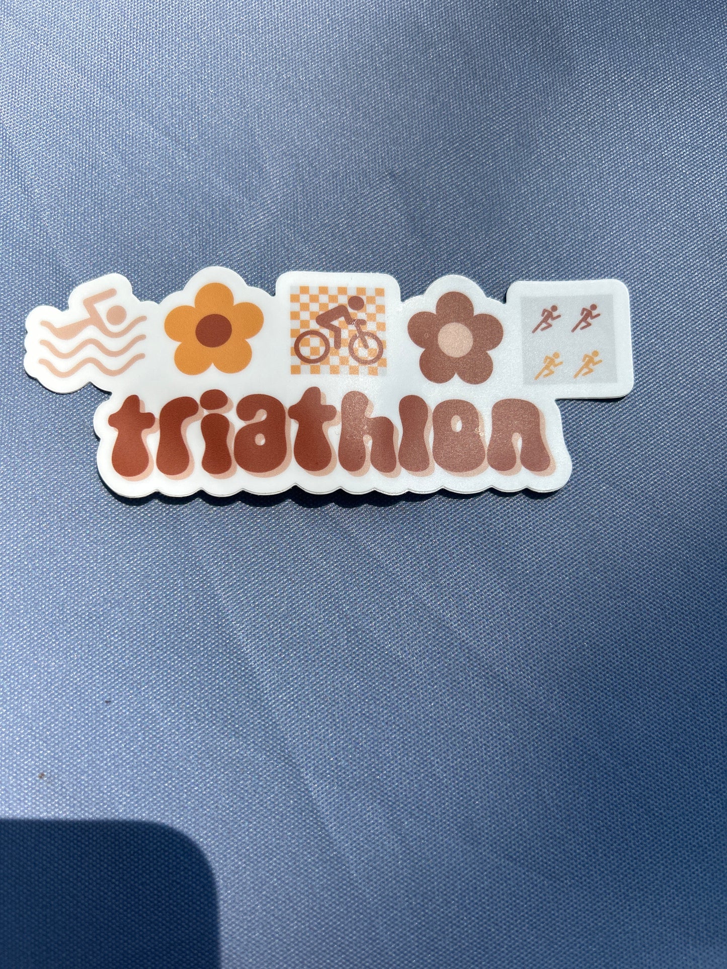 Boho triathlon Sticker