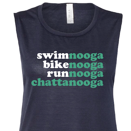 TriNooga Chattanooga Triathlon Women’s Muscle Tank