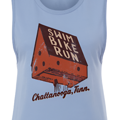 Vintage Chattanooga Swim Bike Run Women's Tank