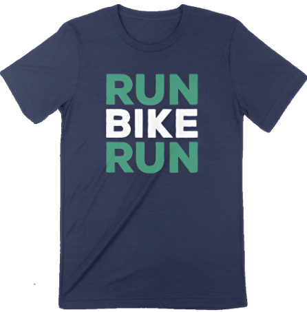 Run Bike Run Shirt Sleeve Shirt