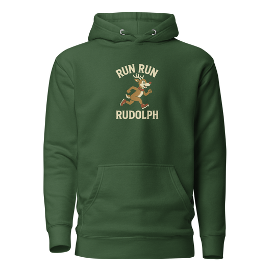 Run Run Rudolph Classic Unisex Hoodie