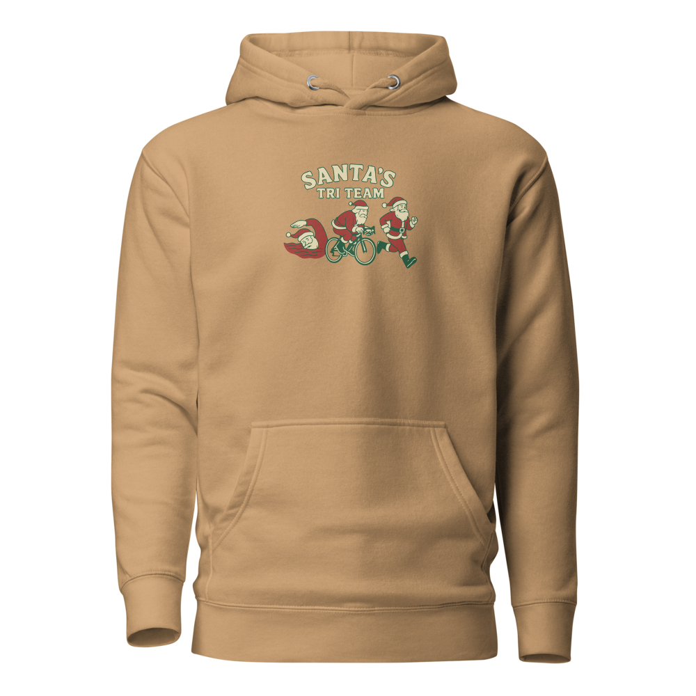 Santas Tri Team Unisex Hoodie