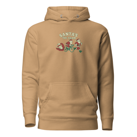Santas Tri Team Unisex Hoodie