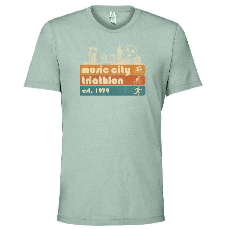 Music City Triathlon retro 1979 Shirt