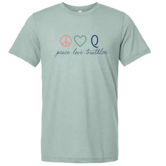 Peace Love Triathlon Shirt