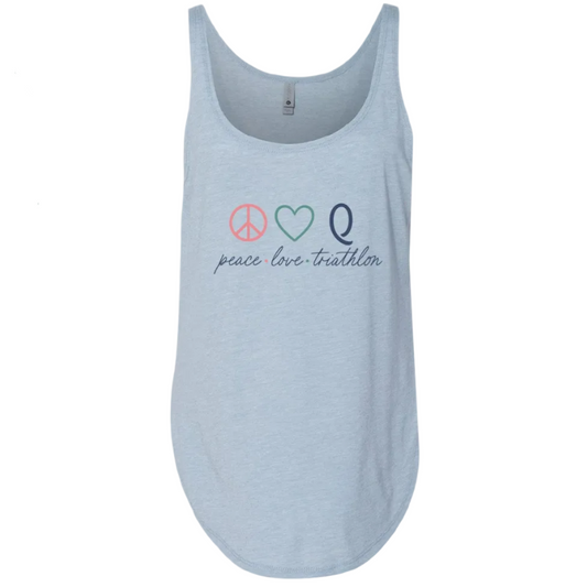 Peace Love Triathlon Women's Tank