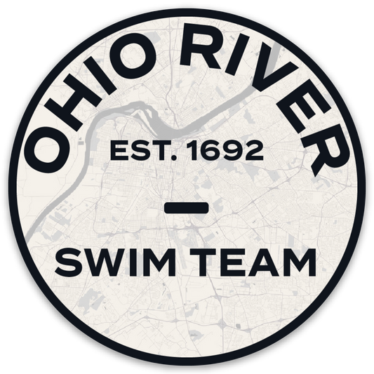 Ohio River Swim Team Sticker