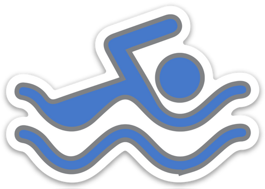 Swim Icon sticker