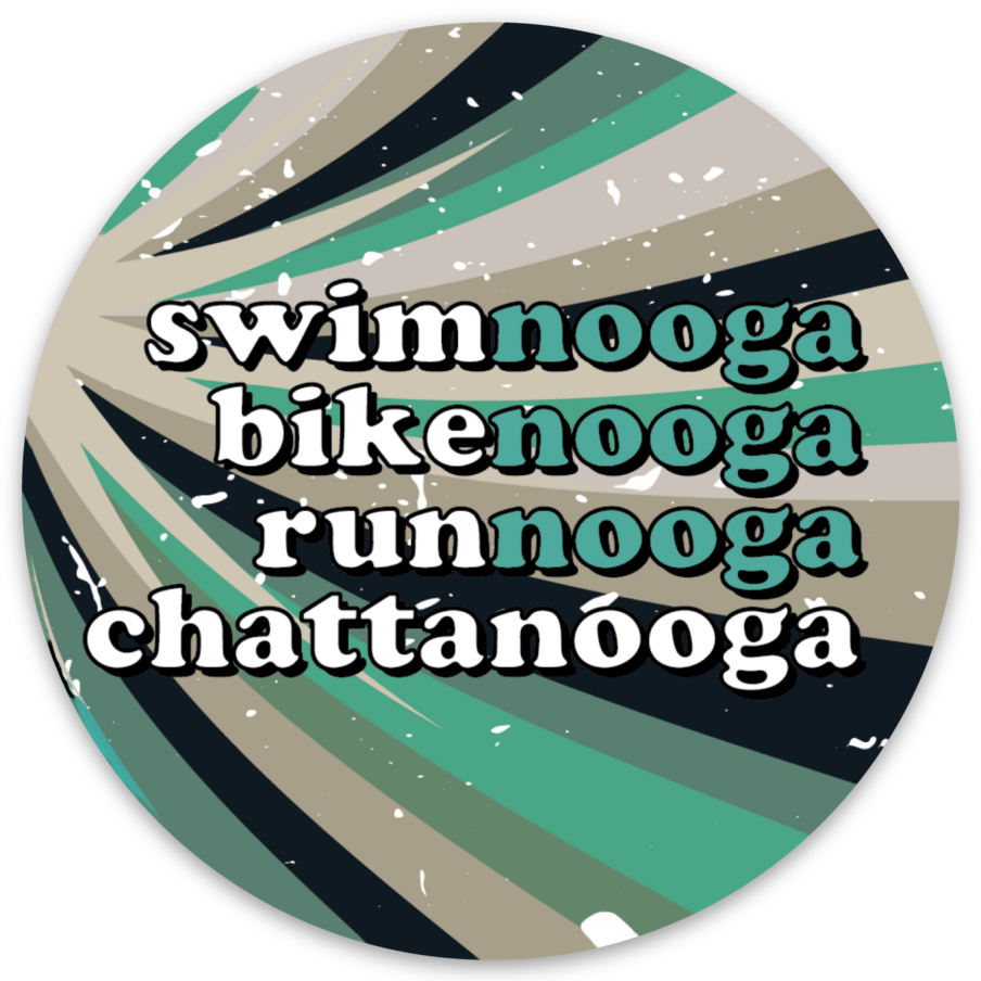 TriNooga Chattanooga Sticker