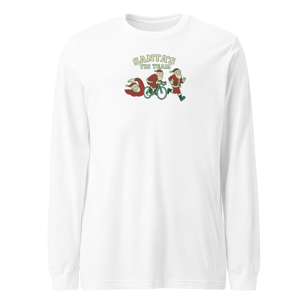 Santas Tri Team Long Sleeve Shirt