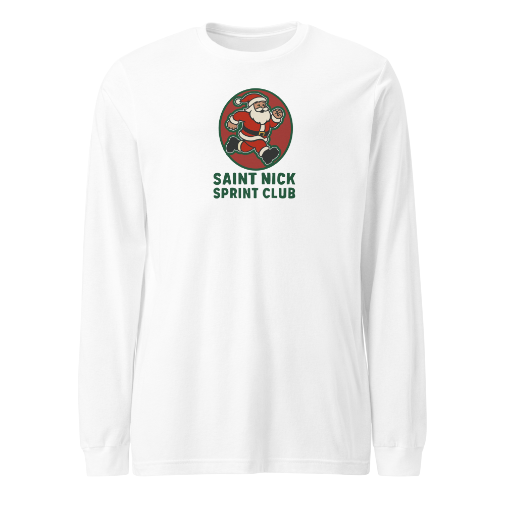 Saint Nick Sprint Club Logo Long Sleeve Shirt