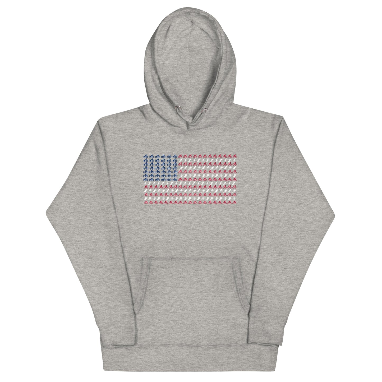 Triathlete Patriot Unisex Hoodie